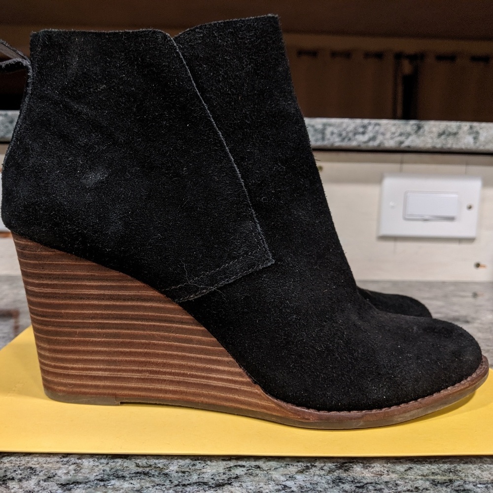 Lucky Brand Wedge Booties